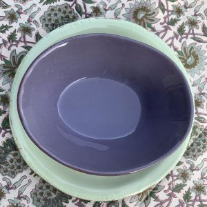 Casagent - Oval skål 17x14 cm - Viola - osize - Lilla
