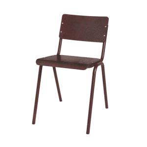 Chair ´Ole´ Steel, Wood i Lilla