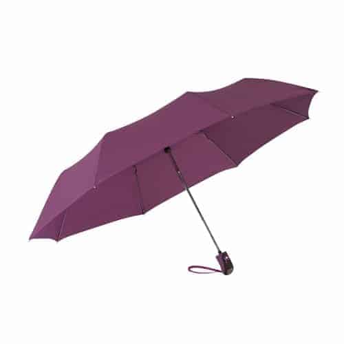 Kompakt lilla paraply med bred diameter - Diana