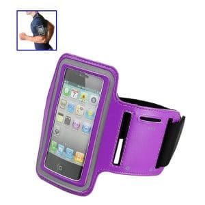 Sportsarmbånd til iPhone 5 / 5S. Lilla.