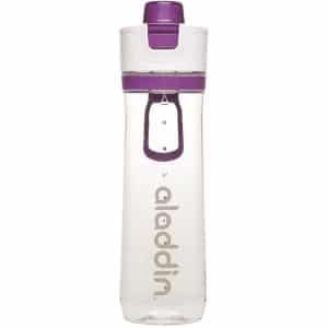 Aladdin Active Hydration Tracker Bottle 0.8L hvid/lilla