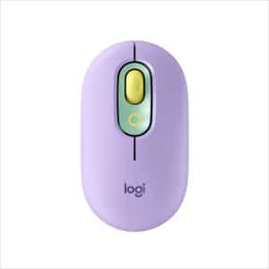 Logitech POP Mouse - Daydream Mint - Mus - Optisk - 4 knapper - Lilla