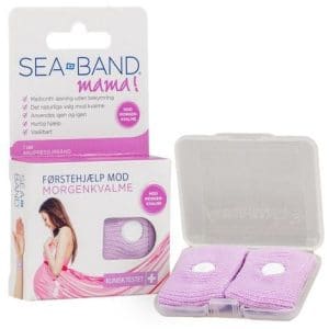 Sea-Band akupressurbÃ¥nd mod graviditetskvalme i farven lilla