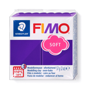 FIMO Soft - mørk lilla (57 g.)