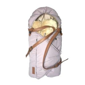 Sleepbag Babysovepose - Regular 0-3 år (Støvet Lilla/Brun)
