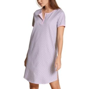 Calida Lovely Nights Sleepshirt Rosa/Lilla bomuld X-Small Dame