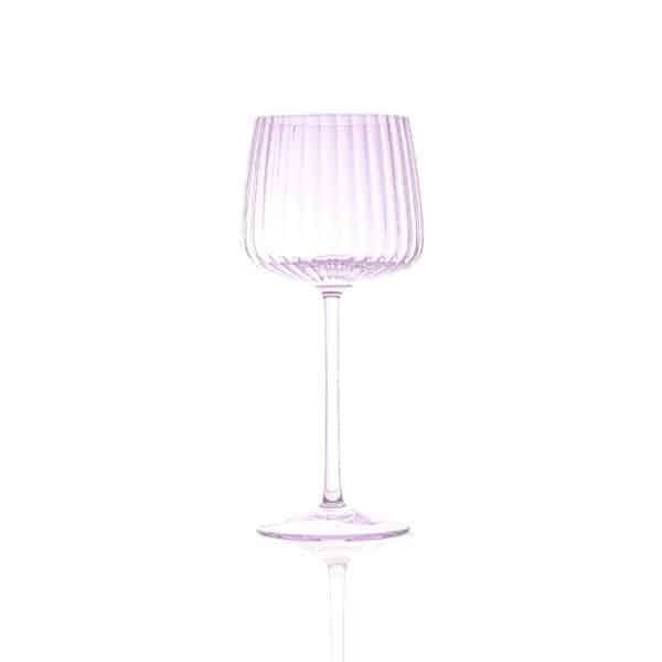 Anna von Lipa - Rødvinsglas, Ripple Red Wine, Lilla