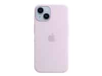Apple - Bagsidecover til mobiltelefon - MagSafe-kompatibilitet - silicone - lilla - for iPhone 14