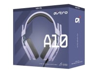 ASTRO Gaming A10 Gen 2 - Headset - fuld størrelse - kabling - 3,5 mm jackstik - lilla