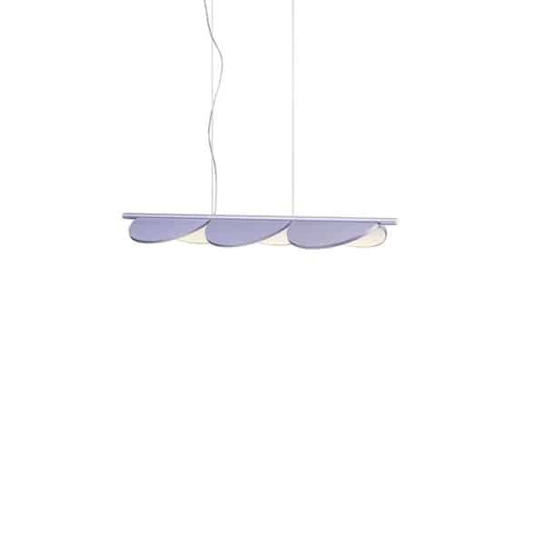 Almendra Linear pendel S3, metallisk lilla