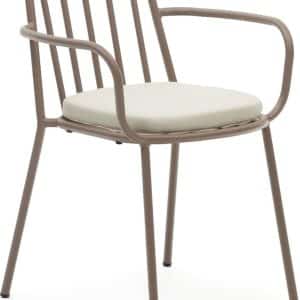 Bramant, Spisebordsstole, moderne, nordisk, metal by Laforma (H: 76 cm. x B: 60 cm. x L: 55 cm., Lilla)