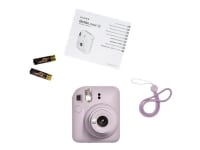 Fujifilm Instax Mini 12 - Instant kamera - objektiv: 60 mm - instax mini syren-lilla