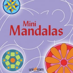 Mandalas mini malebog - Lilla
