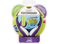 JVC hovedtelefoner til børn med lydstyrkebegrænser - HAKD5-V ( Lilla/Grøn)