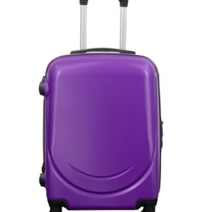 Kabinekuffert - Hardcase letvægts kuffert - Str. lille - Classic lilla