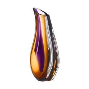 Kosta Boda Orchid vase 370 mm Lilla/Rav