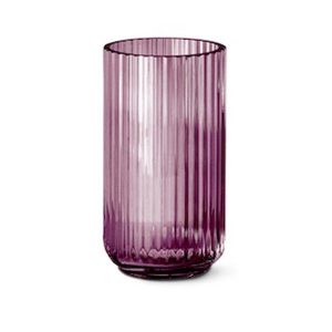 Lyngby Vase 20 cm - Lilla glas