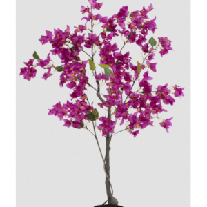 Kunstigt Bougainvillea træ H120 cm - Lilla