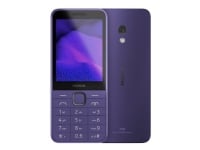 Nokia 235 4G (2024) - 4G funktionstelefon - dual-SIM - RAM 64 MB / Intern hukommelse 128 MB - microSD slot - rear camera 2 MP - lilla