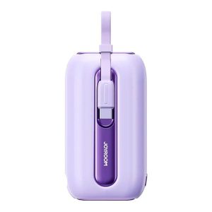 Joyroom Powerbank JR-L013 Colorful 10000mAh 12W (purple) Powerbank - Lilla - 10000 mAh