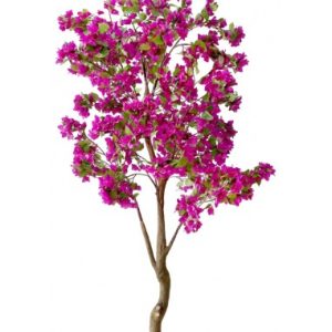 Kunstigt Blomster træ H240 cm - Lilla