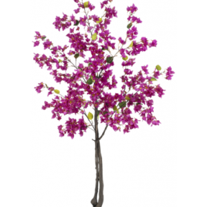 Kunstigt Bougainvillea træ H180 cm - Lilla