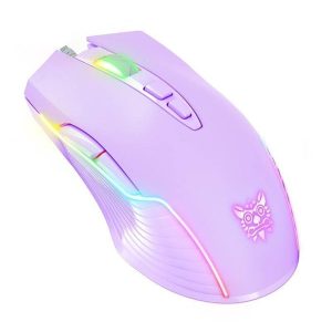 ONIKUMA RGB Wired Gaming Mouse CW905 Purple - Mus - 7 knapper - Lilla med RGB