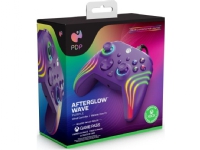 PDP Controller med ledning Afterglow Wave lilla XboxSeriesX