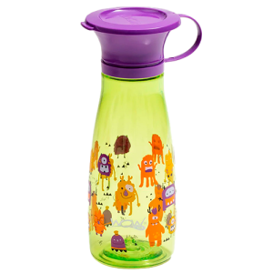 WOW Cup Mini Neongrøn/Lilla Tritan (350 ml)