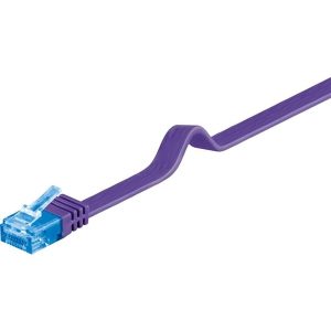 Pro CAT 6A U/UTP flat - Lilla - 1 meter