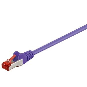 Pro LAN CAT 6 S/FTP - Lilla - 0.1 meter