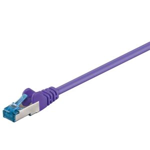 Pro LAN CAT 6A S/FTP - Lilla - 0.25 meter