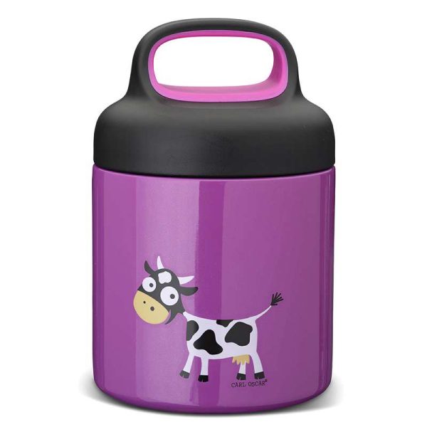 Carl Oscar LunchJar Termobeholder - 0.3L - Ko - Lilla