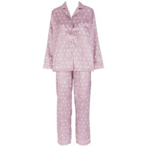 Missya Leo Sateen Pyjamas Lilla Medium Dame