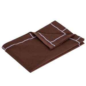 Easypeasy viskestykke, brun/lilla