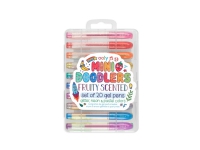 OOLY Mini Doodlers, Lukket gelepen, Blå, Blå, Grøn, Grå, Lyse Blå, Lysegrøn, Lys magenta, Lyserød, Orange, Lyserød, Lilla,..., Flerfarvet, Transparent, Rund, Ambidextrous, Plastboks