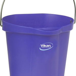 Spand 5686, plast m/rf bærehåndtag 12ltr, lilla