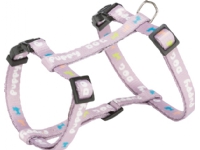 Trixie Junior hvalpesele med line, M-L: 27-45cm/10mm, 2m, lys lilla