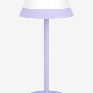 EGLO - Bærbar lampe Meggiano Touch Dim - Lilla - Genopladelige lamper - - Homeroom