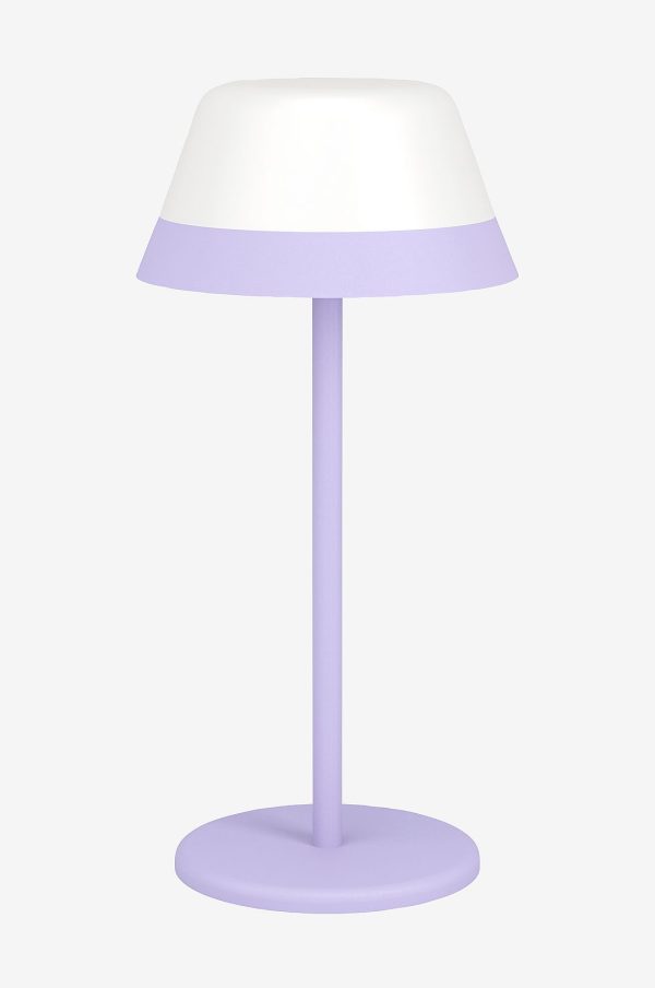 EGLO - Bærbar lampe Meggiano Touch Dim - Lilla - Genopladelige lamper - - Homeroom