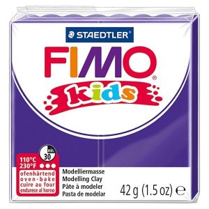 Fimo FIMO kids modeller 42 g. Lilla