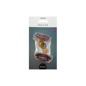 Mininor Latexsut 0+ Mdr Lilla (2 stk)