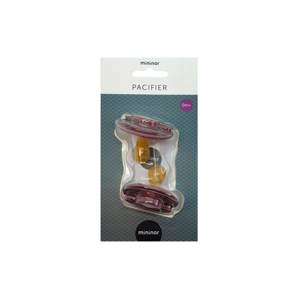 Mininor Latexsut 0+ Mdr Lilla (2 stk)