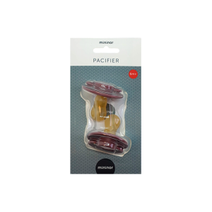 Mininor Latexsut 6+ Mdr Lilla (2 stk)