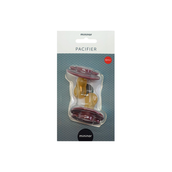 Mininor Latexsut 6+ Mdr Lilla (2 stk)