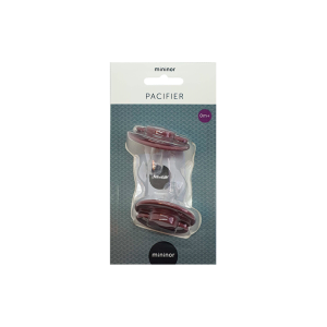 Mininor Silikonesut 0+ Mdr Lilla (2 stk)