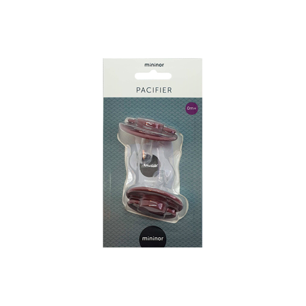 Mininor Silikonesut 0+ Mdr Lilla (2 stk)