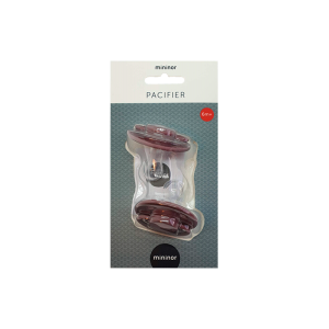 Mininor Silikonesut 6+ Mdr Lilla (2 stk)