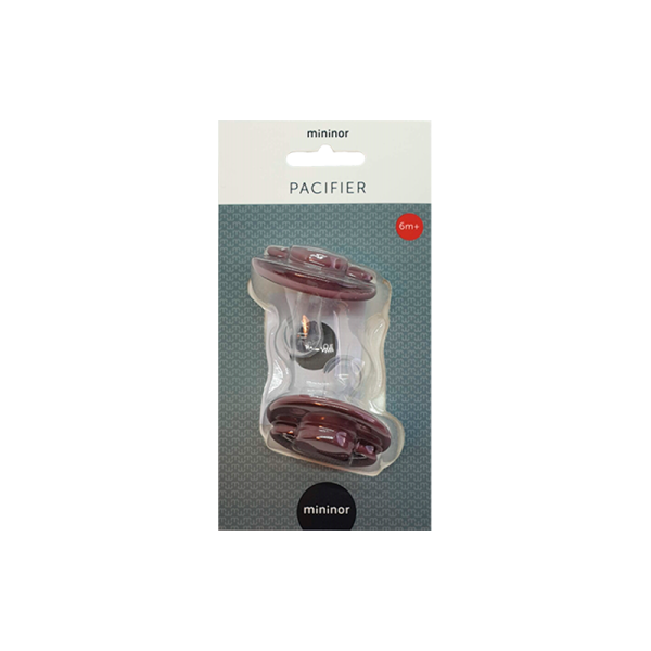 Mininor Silikonesut 6+ Mdr Lilla (2 stk)