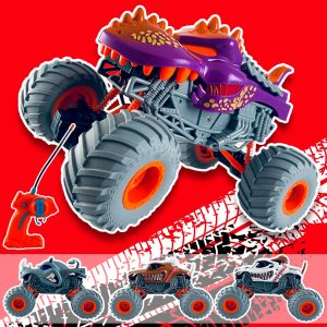 Monster Truck Fjernstyret bil - flere forskellige modeller - - Lilla